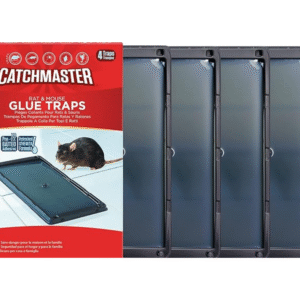 Catchmaster Trampa para Ratas 4X - Adhesivas para Ratas Grandes y Ratones